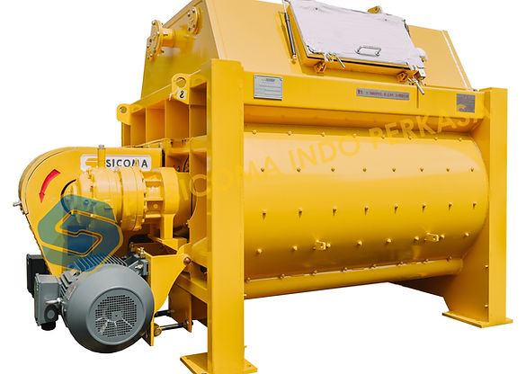 Mengenal Teknologi SICOMA Twin Shaft Mixer untuk Produksi Beton